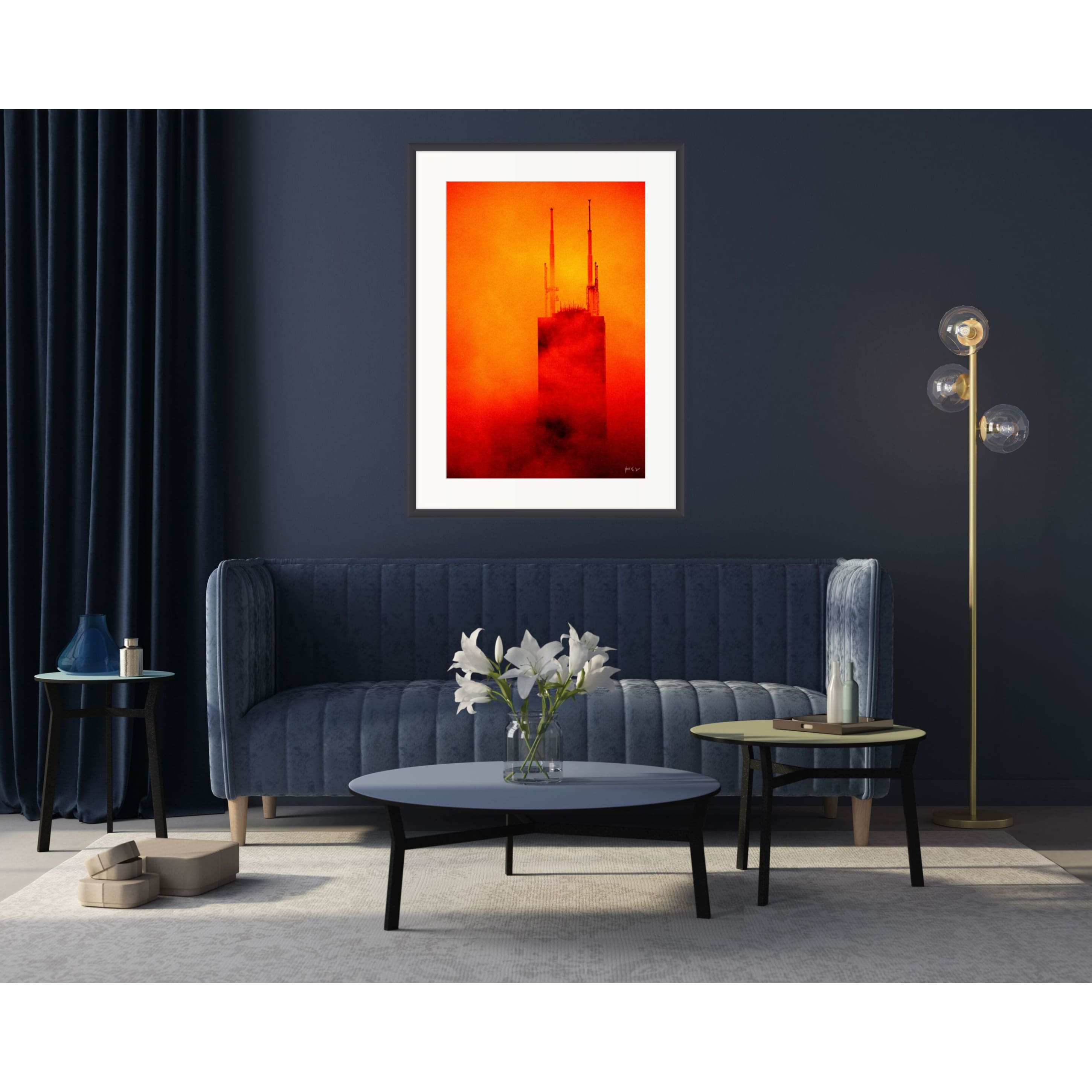Sears Tower Chicago Fine Art Photographic Print and Acrylic 