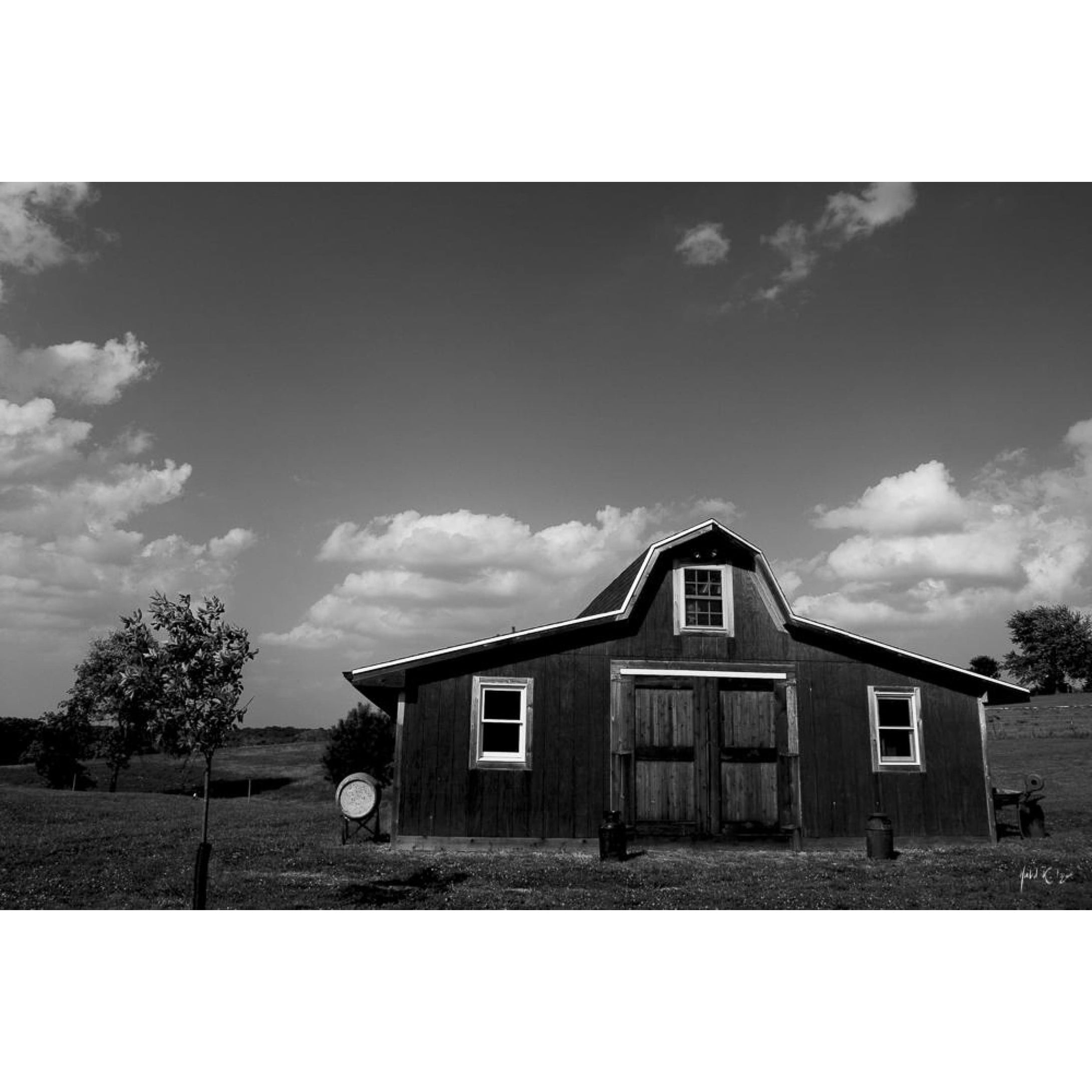 The Barn Fine Art Photographic Acrylic Wall Hanging and 